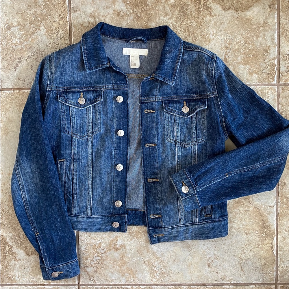 H&M Faded Denim Jacket